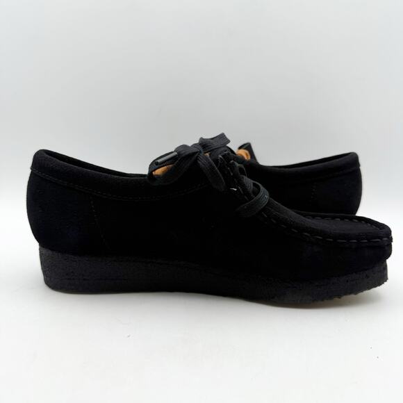 CLARKS Mens Wallabee Boot US 13 M EU 47 Brown Suede Leather NIB - Picture 4 of 12